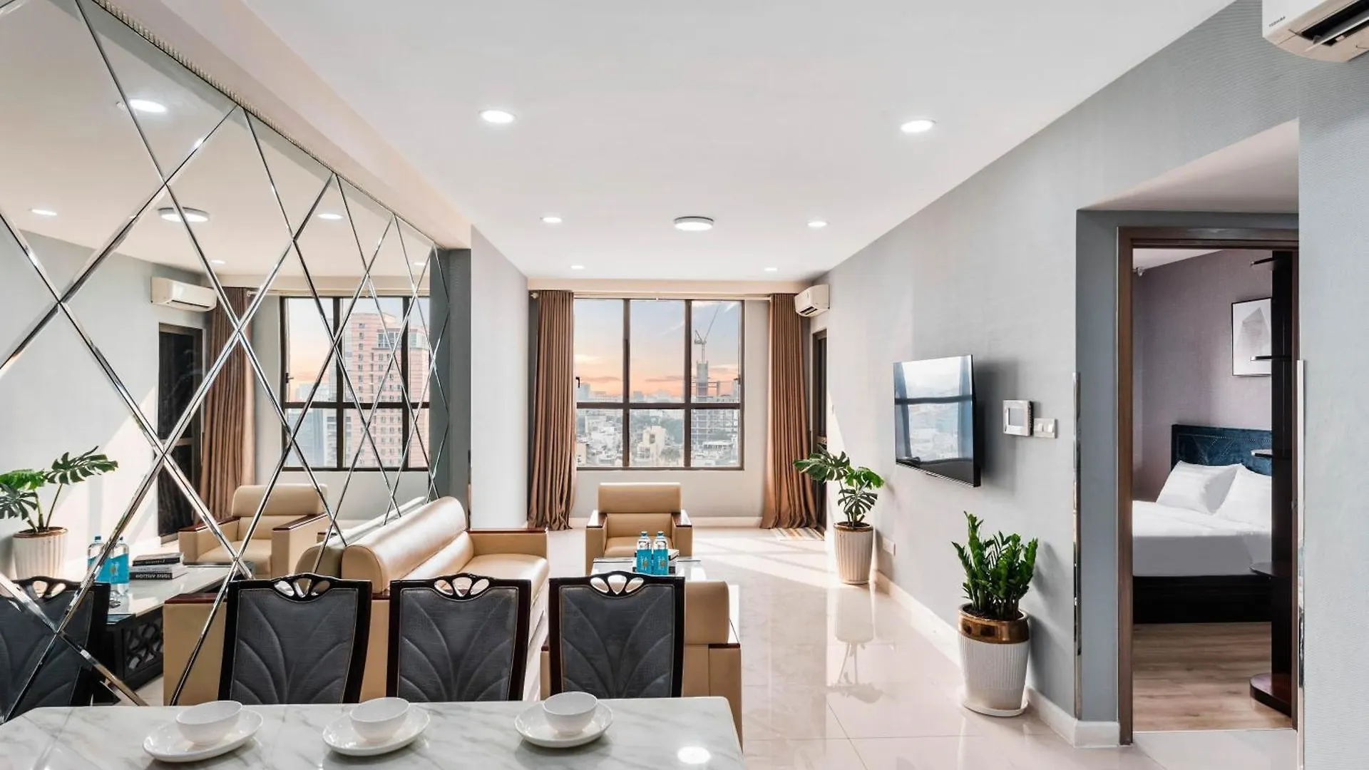 Rem Icon 56 Cbd Apartment - Free Gym & Pool Cidade de Ho Chi Minh 0*,  Vietname